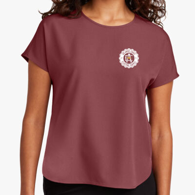 Mercer+Mettle® Women's Stretch Crepe Crew Thumbnail