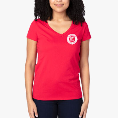 Threadfast Apparel Women's Ultimate CVC V-Neck T-Shirt Thumbnail