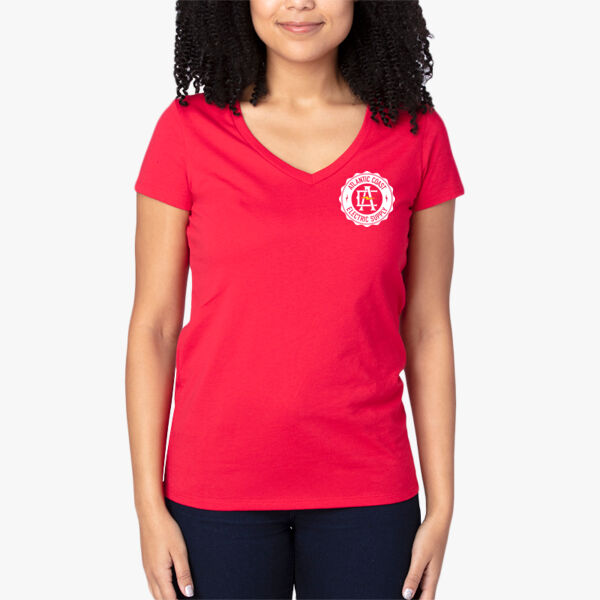 Threadfast Apparel Women's Ultimate CVC V-Neck T-Shirt Thumbnail