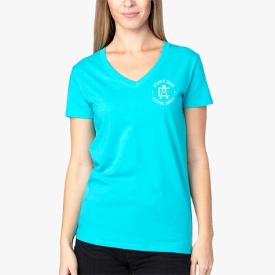 Threadfast Apparel Women's Ultimate CVC V-Neck T-Shirt Thumbnail